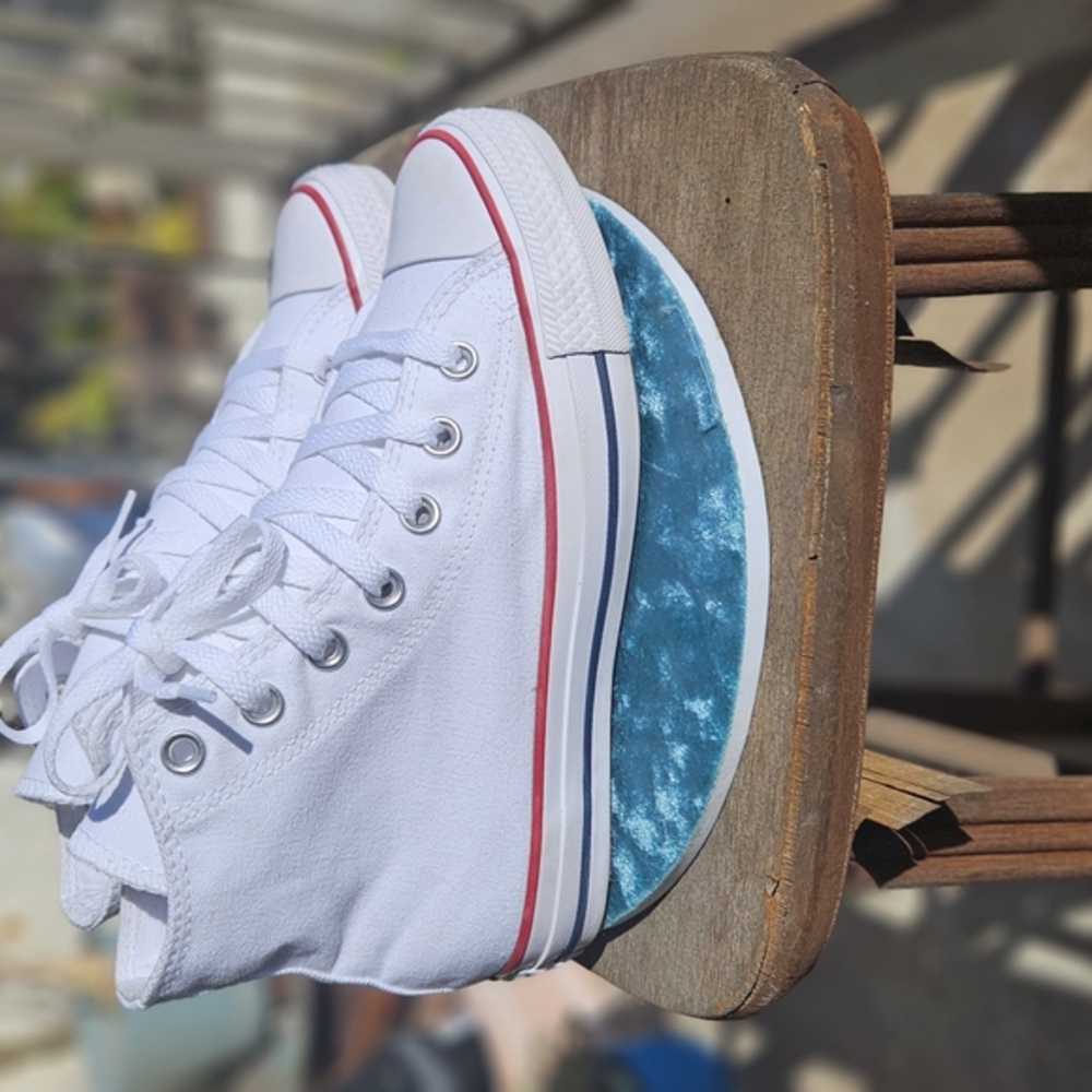 Converse Chuck Taylor All Star Hi High Top Shoes White Men's 4.5 Women's 6.5 EUC